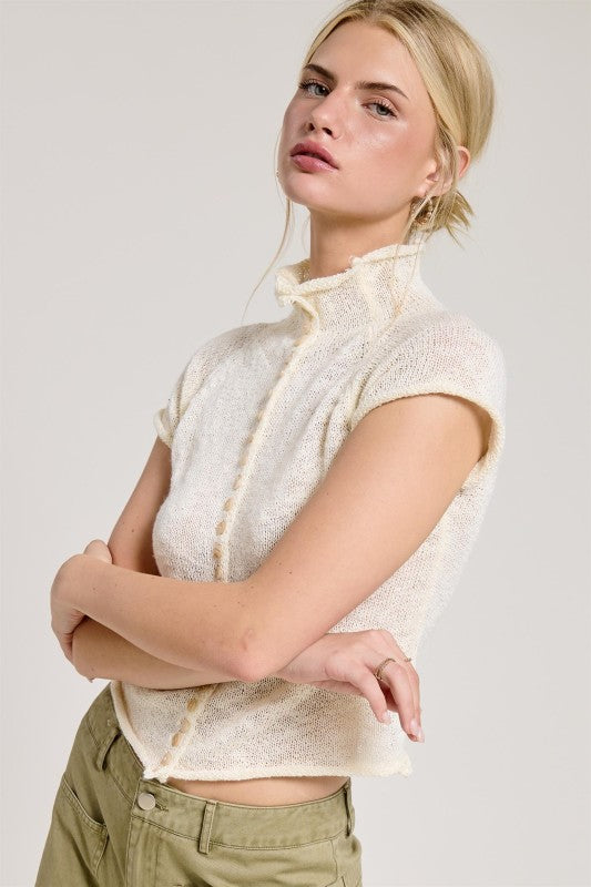 Pearl Knit Top