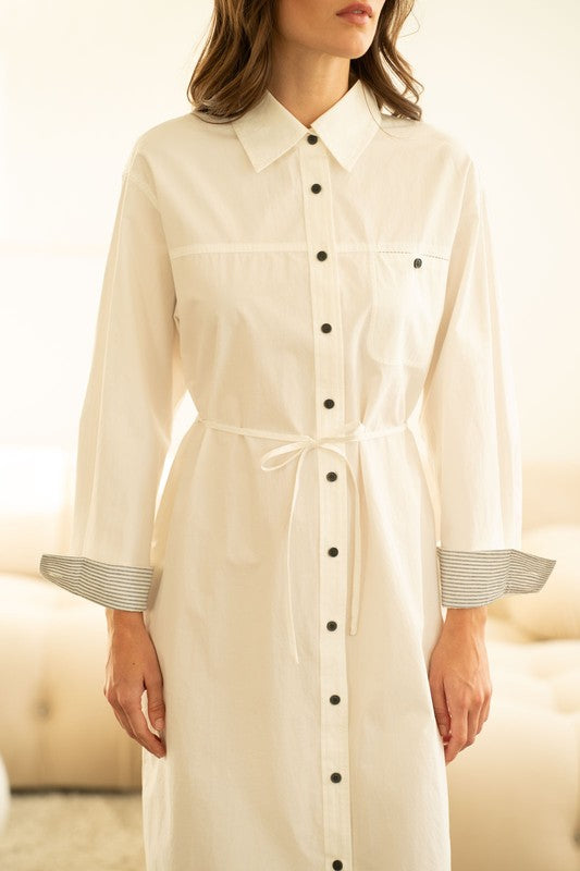 Saffron Fields Shirt Dress