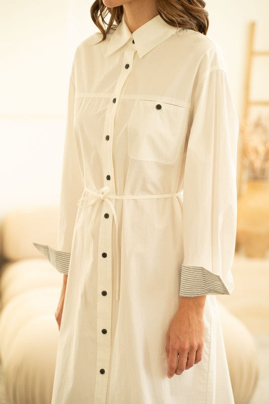 Saffron Fields Shirt Dress