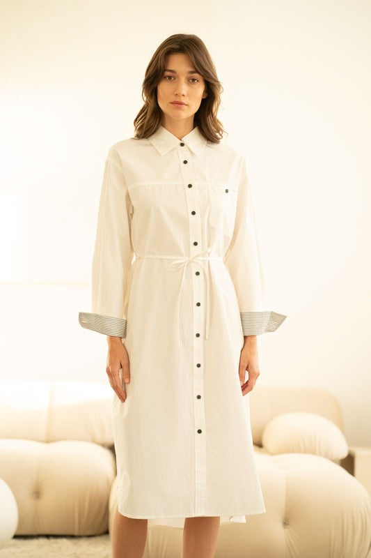 Saffron Fields Shirt Dress