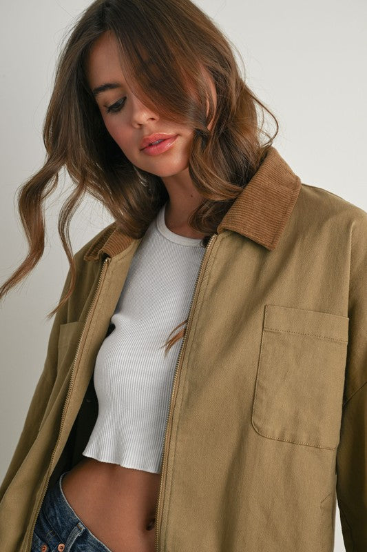 Saffron Utility Jacket