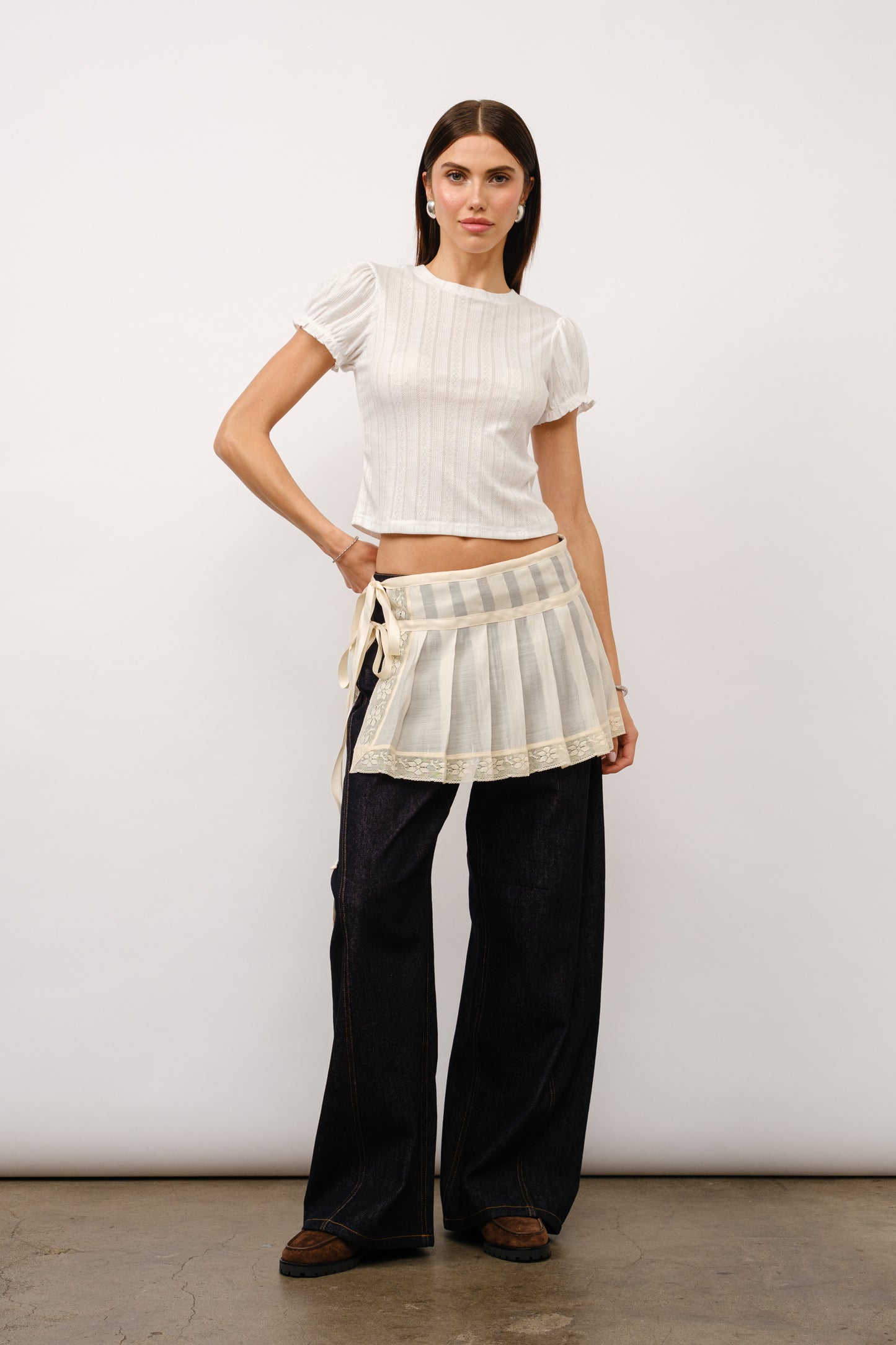 Cinnamon Veil Skirt
